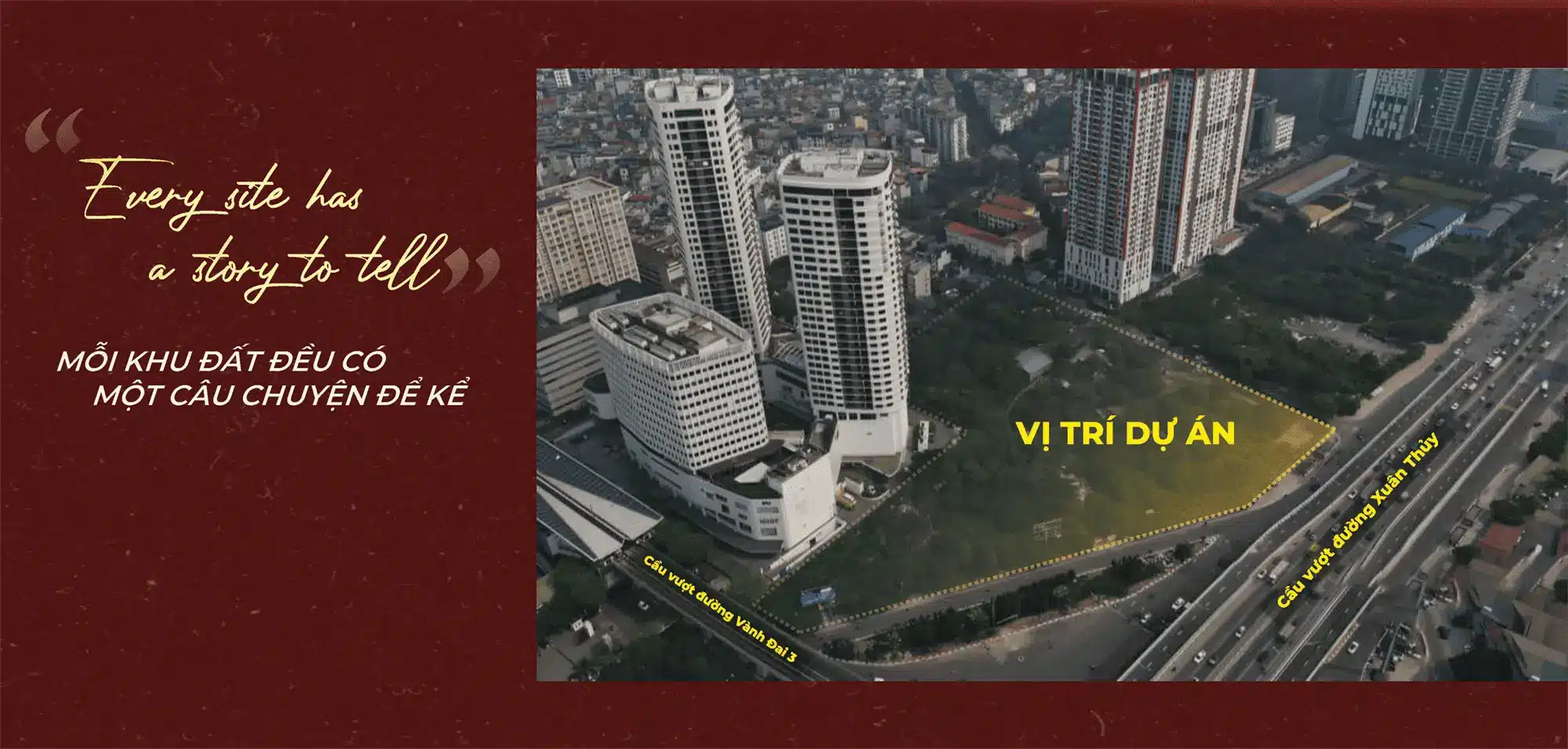 Vị trí kim cương Sun Feliza Suites tại ngã tư Phạm Hùng - Xuân Thủy - Trần Quốc Vượng, ba mặt tiền rộng mở hiếm có giữa lòng Cầu Giấy sôi động