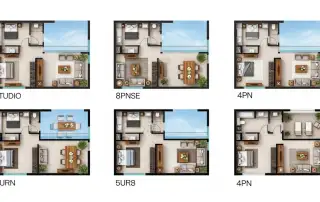 Chọn căn hộ Sun Feliza Suites: Hướng dẫn từ Studio đến 4PN