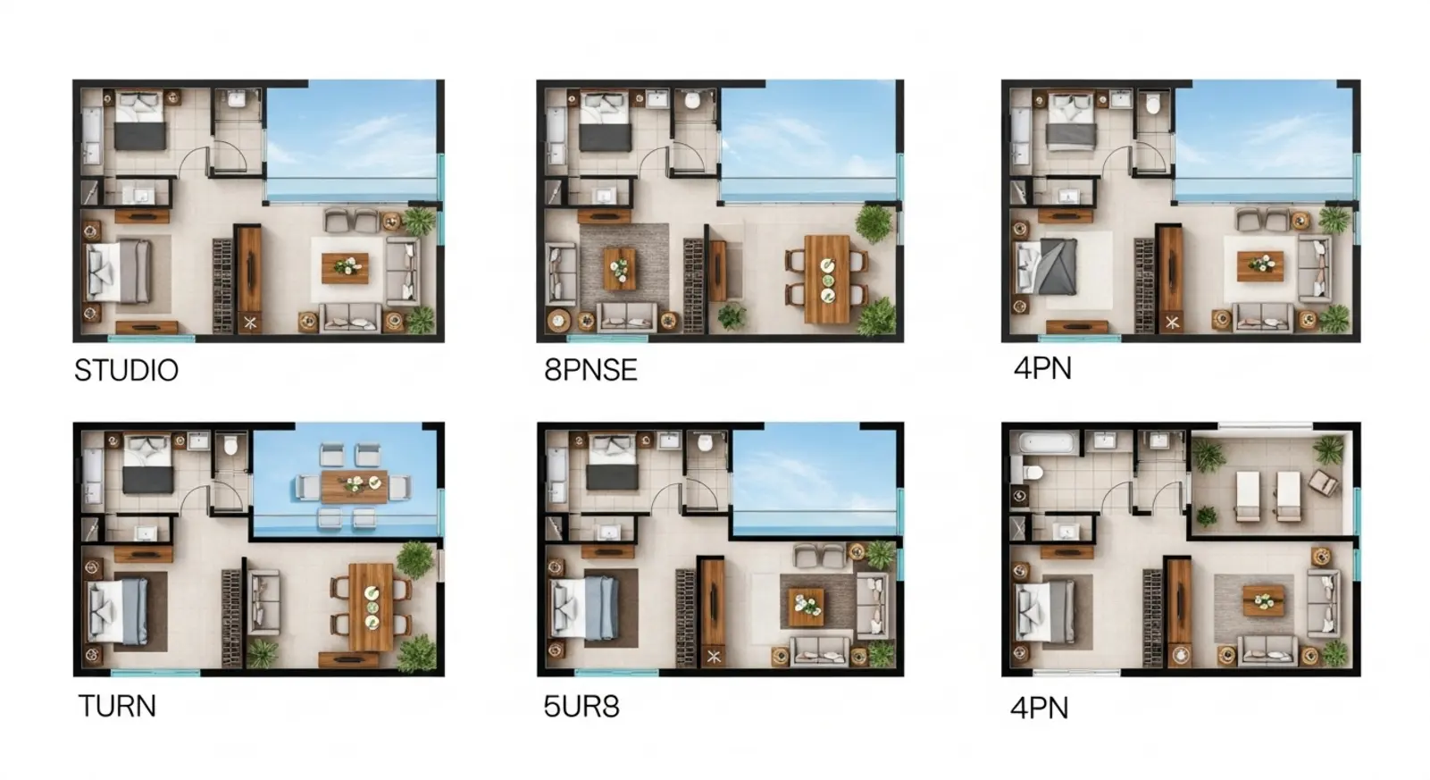 Chọn căn hộ Sun Feliza Suites: Hướng dẫn từ Studio đến 4PN Chọn căn hộ Sun Feliza Suites: Hướng dẫn từ Studio đến 4PN