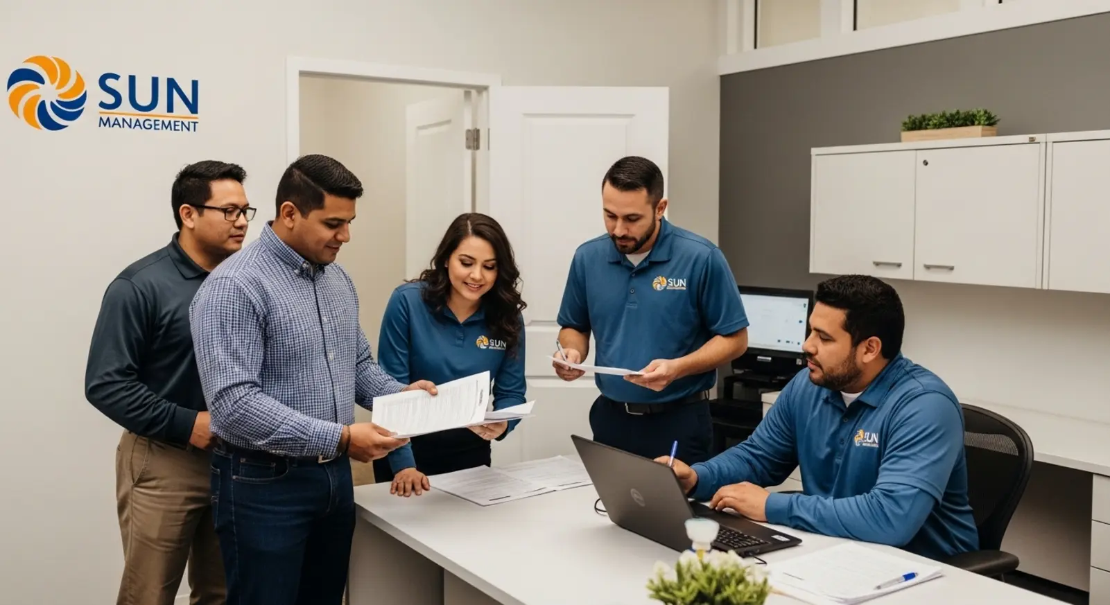 Đội ngũ quản lý chuyên nghiệp Sun Property Management phục vụ cư dân