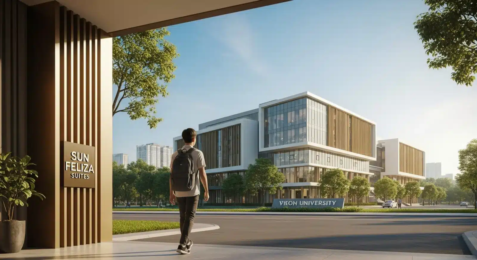 Kết nối gần gũi với các trường đại học hàng đầu Hà Nội từ Sun Feliza Suites