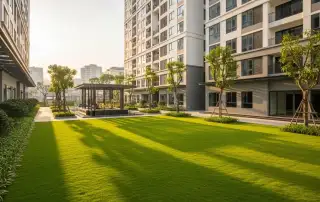 Mật Độ 31,49%: Sun Feliza Suites Tạo Ra Oasis Xanh Giữa Lòng Hà Nội