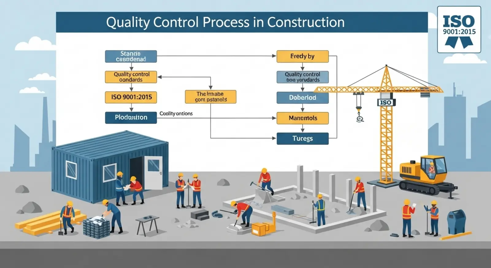Quy trình kiểm soát chất lượng thi công theo tiêu chuẩn ISO 9001:2015