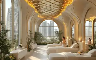 Khu spa sang trọng tại Sun Feliza Cầu Giấy mang đến trải nghiệm sống cao cấp chuẩn 6 sao.