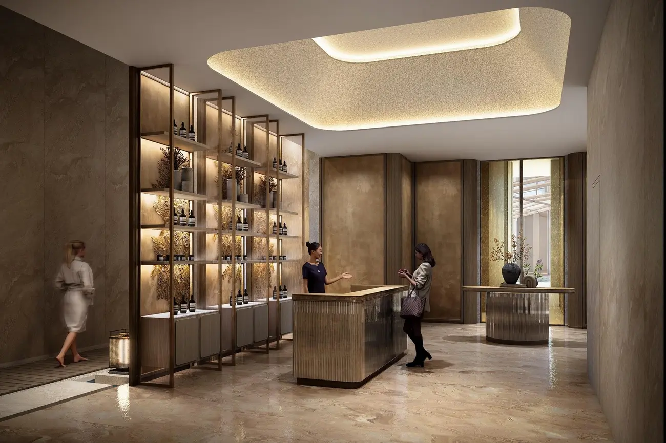 Tiện ích spa thư giãn đẳng cấp tại Sun Feliza Suites Cầu Giấy (Ảnh: Sun Property).