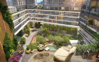 Không gian xanh độc đáo tại Sun Feliza Xuân Thủy, mang đến trải nghiệm sống đẳng cấp và đầu tư sinh lời.