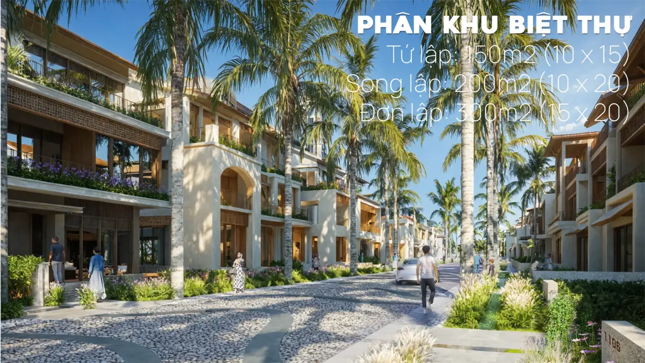 Phân khu biệt thự Đảo Thiên đường – Charmora City, không gian sống sang trọng và biệt lập dành cho giới thượng lưu.