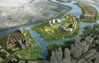 Phối cảnh dự án Charmora City - Khu đô thị ven sông đẳng cấp quốc tế tại Nam Nha Trang, Khánh Hòa.
